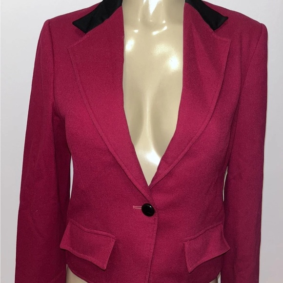 Vintage Saks Fifth Avenue Herbert Grossman wool blazer size 8 - Picture 1 of 5
